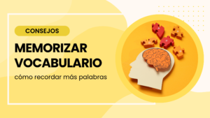 memorizar vocabulario