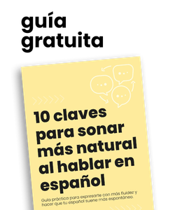 escuela de español online fluidez