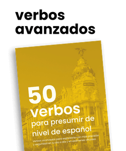 escuela de español online verbos avanzados
