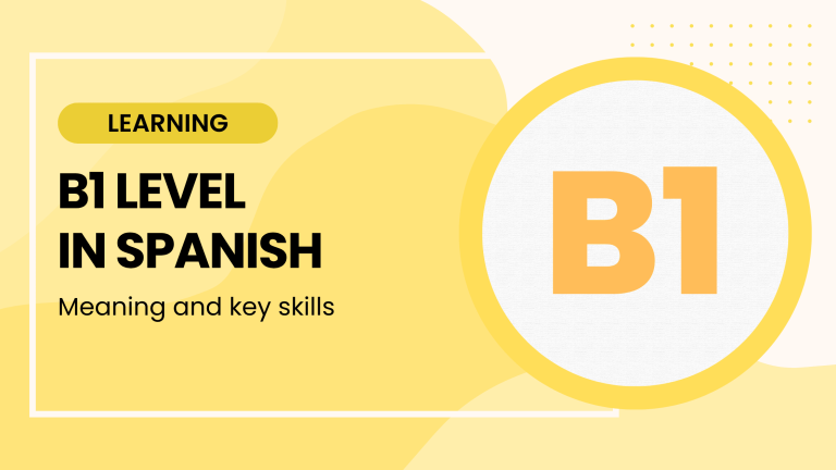 B1 spanish