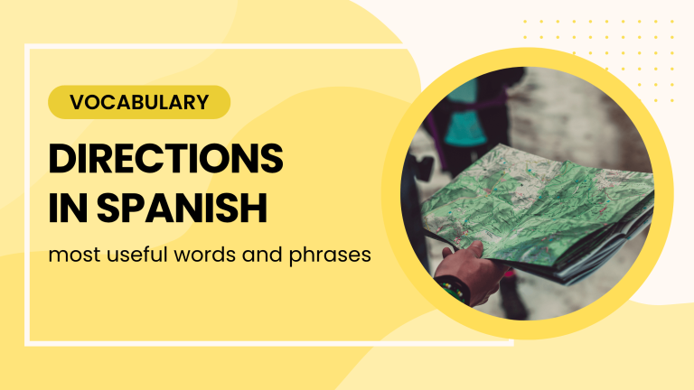 directions in spanish